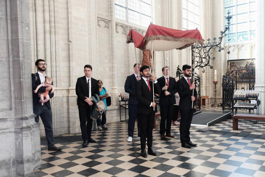 Sacramentsdag in Leuven 2025 © Pastorale zone Leuven aan de Dijle