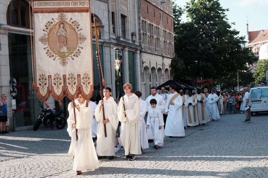 Sacramentsdag in Leuven 2025 © Pastorale zone Leuven aan de Dijle