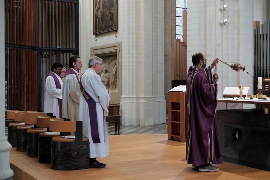 Dankviering eerste Leuvense zoneploeg © Pastorale zone Leuven aan de Dijle