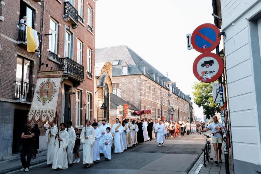 Sacramentsdag in Leuven 2025 © Pastorale zone Leuven aan de Dijle