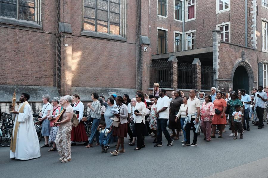 Sacramentsdag in Leuven 2025 © Pastorale zone Leuven aan de Dijle