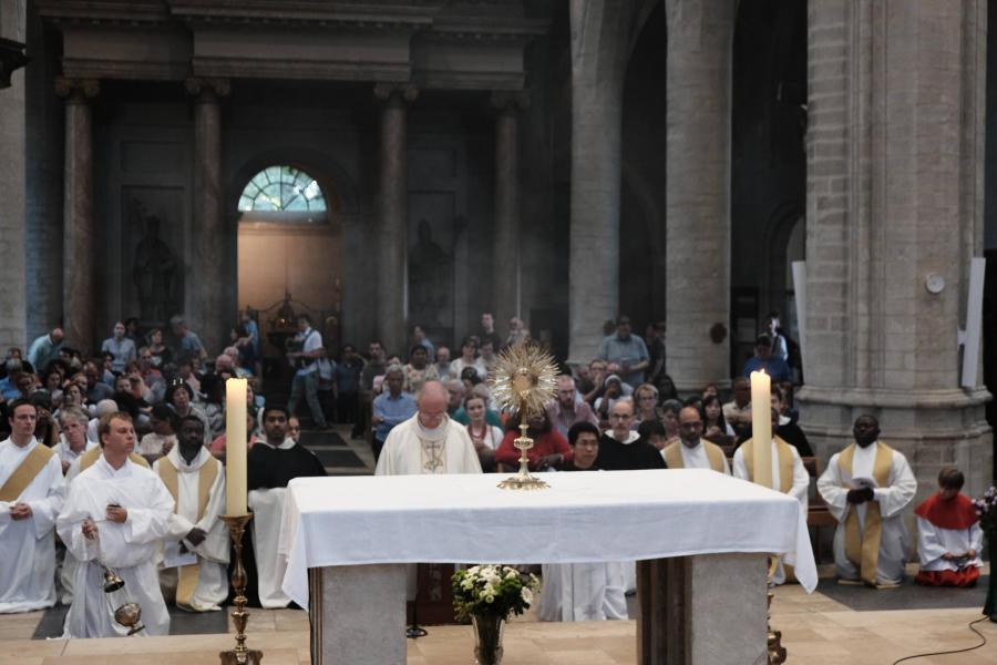 Sacramentsdag in Leuven 2025 © Pastorale zone Leuven aan de Dijle