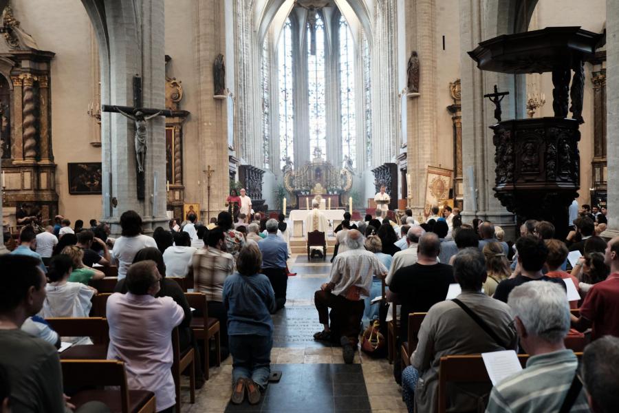 Sacramentsdag in Leuven 2025 © Pastorale zone Leuven aan de Dijle