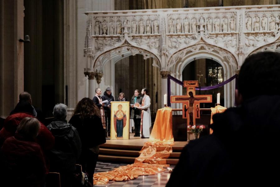 Bidden voor vrede in Oekraïne één jaar later © Pastorale zone Leuven aan de Dijle