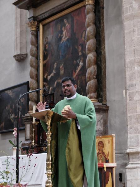 Afscheidsviering pater Tuli © Pastorale zone Leuven aan de Dijle