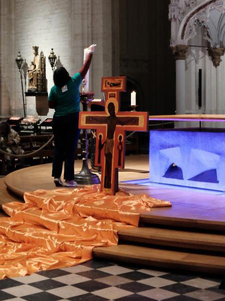 Vredeswake in de Leuvense Sint-Pieterskerk © Pastorale zone Leuven aan de Dijle
