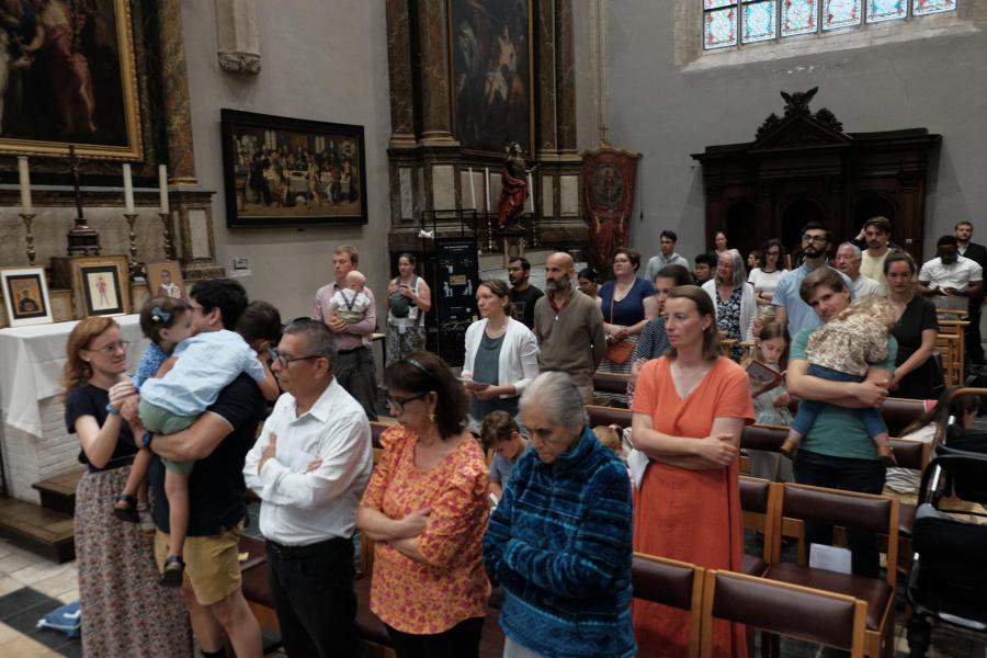 Afscheidsviering pater Tuli © Pastorale zone Leuven aan de Dijle