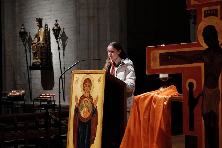 Bidden voor vrede in Oekraïne één jaar later © Pastorale zone Leuven aan de Dijle