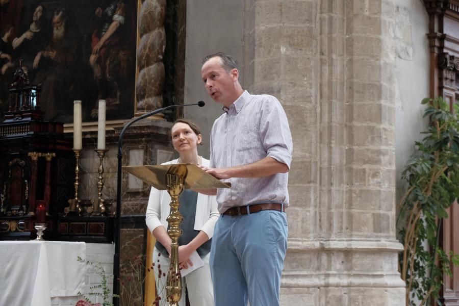 Afscheidsviering pater Tuli © Pastorale zone Leuven aan de Dijle