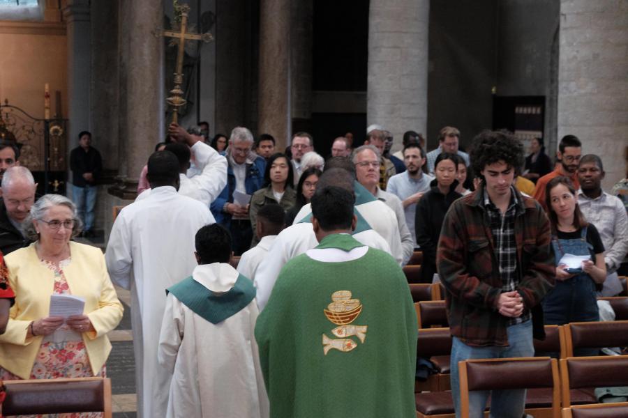 Afscheidsviering pater Tuli © Pastorale zone Leuven aan de Dijle