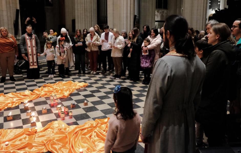 Bidden voor vrede in Oekraïne één jaar later © Pastorale zone Leuven aan de Dijle