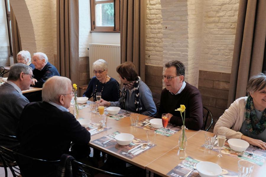 Solidariteitsmaaltijd in Geertruihof 2024 © Pastorale zone Leuven aan de Dijle