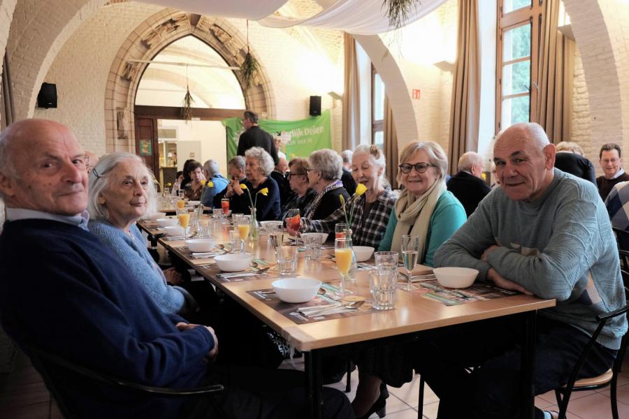 Solidariteitsmaaltijd in Geertruihof 2024 © Pastorale zone Leuven aan de Dijle