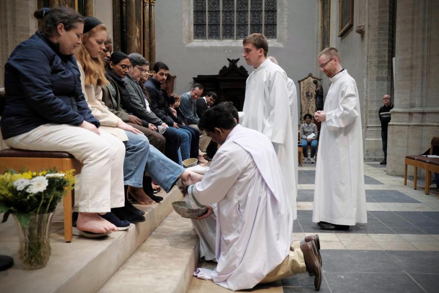 Witte Donderdag Sint Kwinten 2024 © Pastorale zone Leuven aan de Dijle