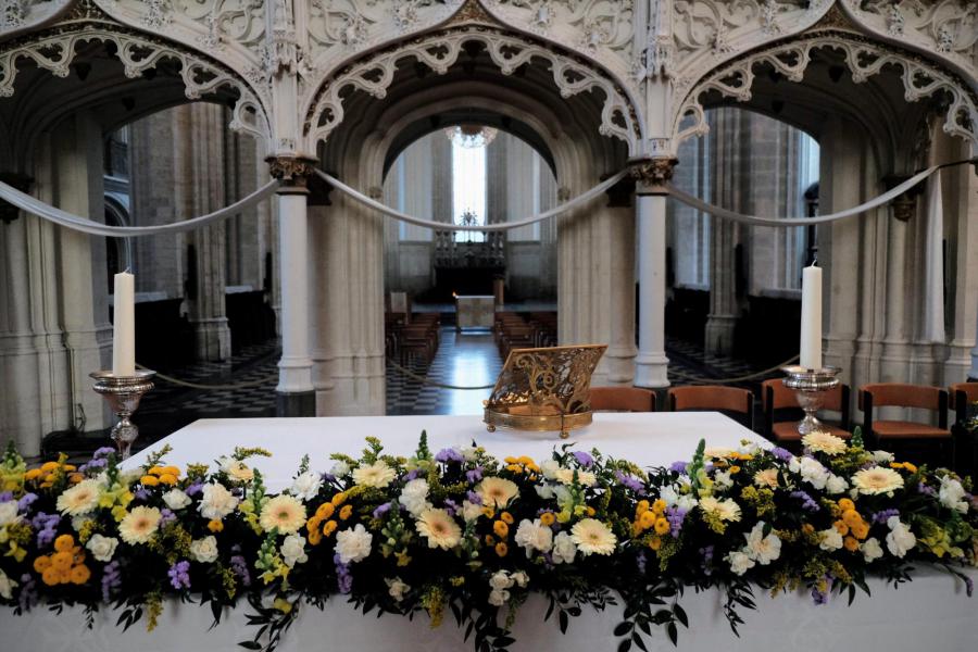 Paasnacht in de Leuvense Sint-Pieterskerk 2024 © Pastorale zone Leuven aan de Dijle