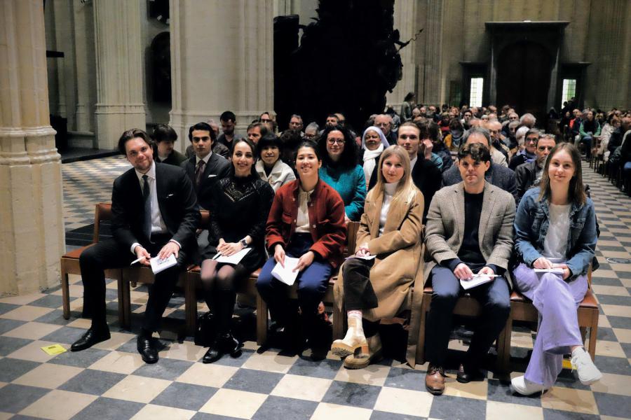 Paasnacht in de Leuvense Sint-Pieterskerk 2024 © Pastorale zone Leuven aan de Dijle
