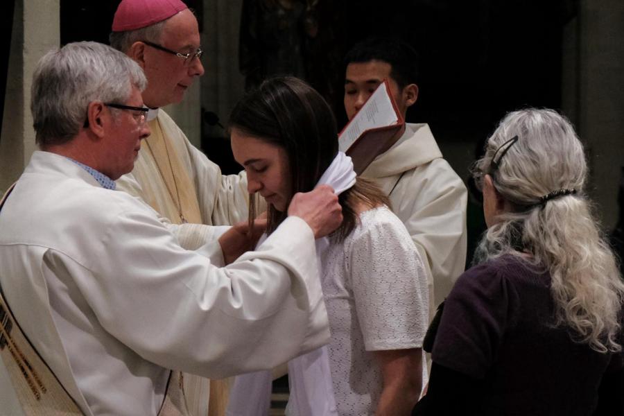 Paasnacht in de Leuvense Sint-Pieterskerk 2024 © Pastorale zone Leuven aan de Dijle