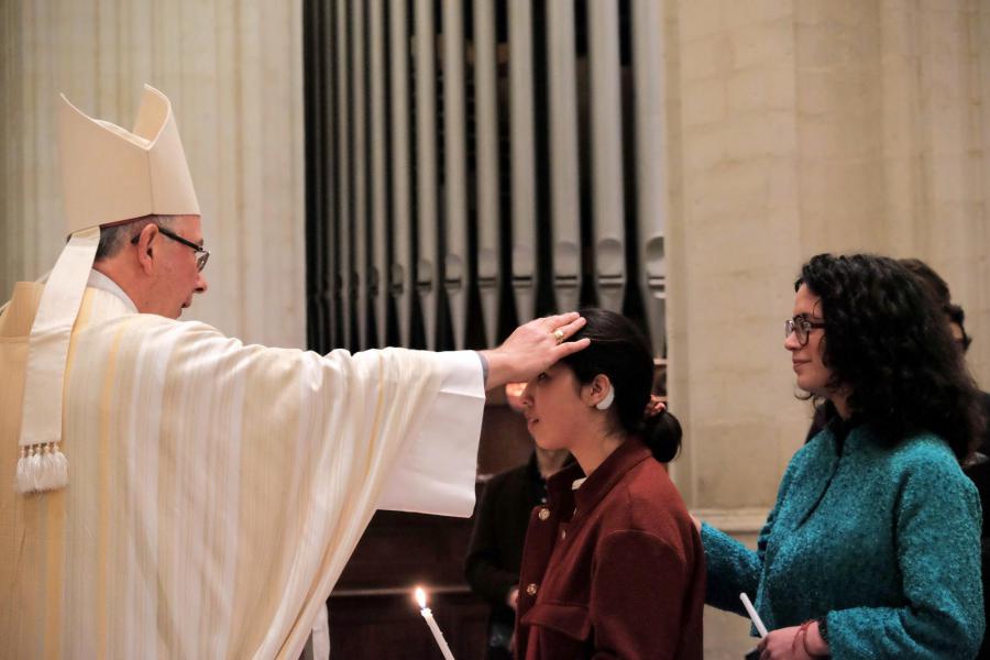 Paasnacht in de Leuvense Sint-Pieterskerk 2024 © Pastorale zone Leuven aan de Dijle