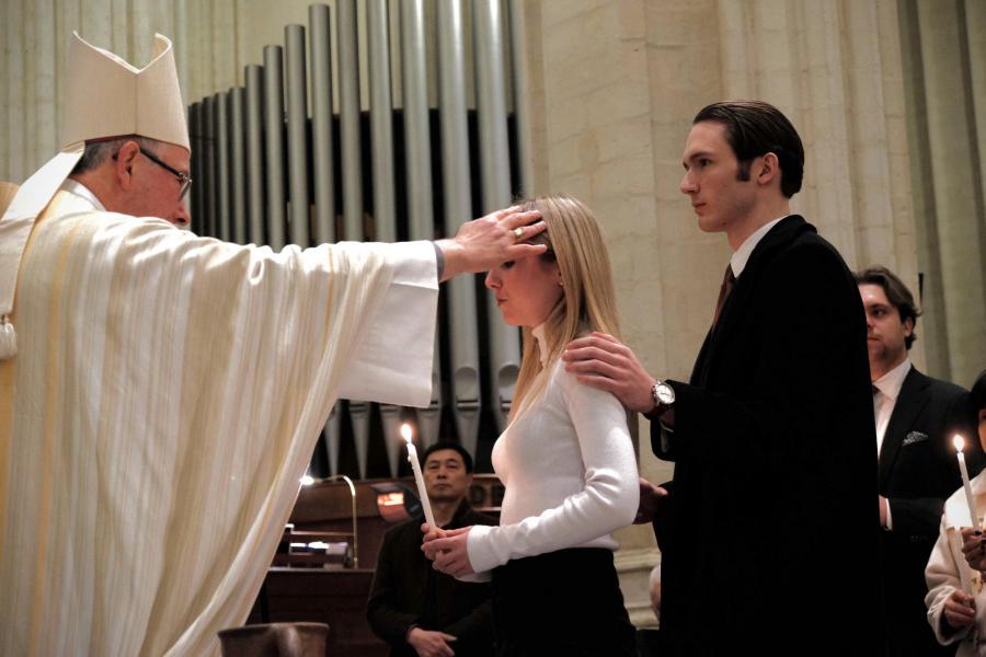 Paasnacht in de Leuvense Sint-Pieterskerk 2024 © Pastorale zone Leuven aan de Dijle