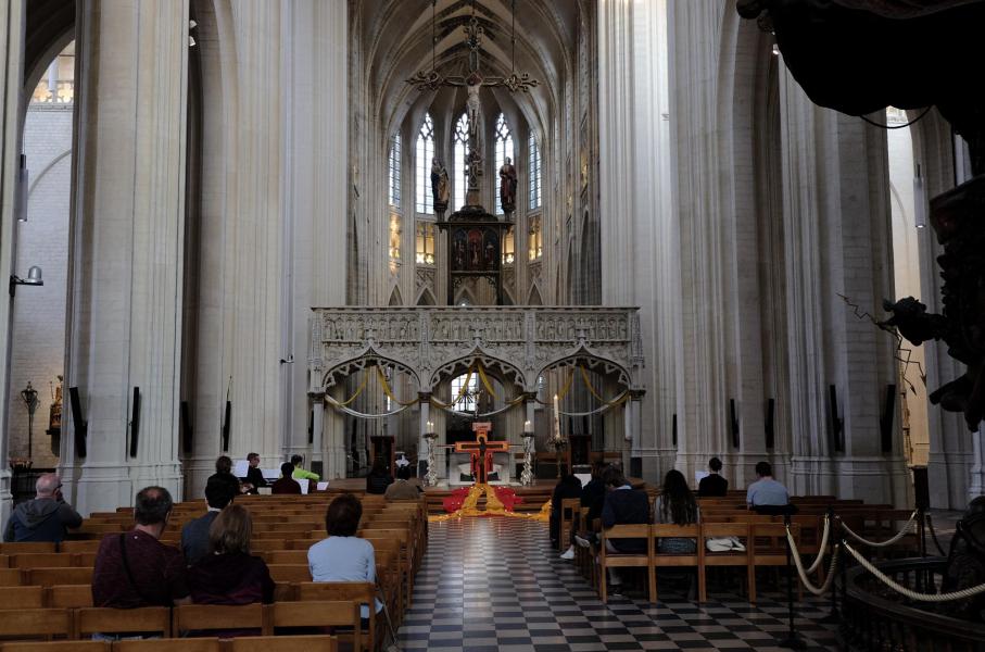 Taizégebed in de Sint-Pieterskerk © Pastorale zone Leuven aan de Dijle