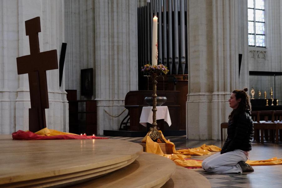 Taizégebed in de Sint-Pieterskerk © Pastorale zone Leuven aan de Dijle