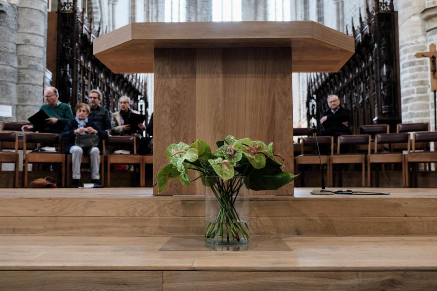 Altaarzegening in Sint-Geertrui © Pastorale zone Leuven aan de Dijle