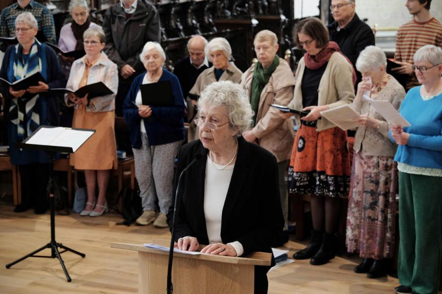 Altaarzegening in Sint-Geertrui © Pastorale zone Leuven aan de Dijle
