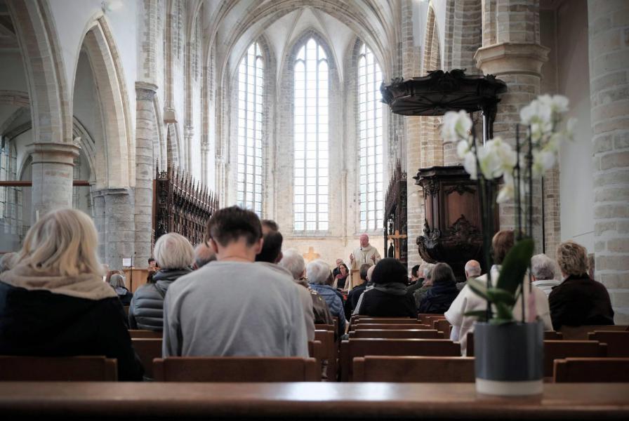 Altaarzegening in Sint-Geertrui © Pastorale zone Leuven aan de Dijle