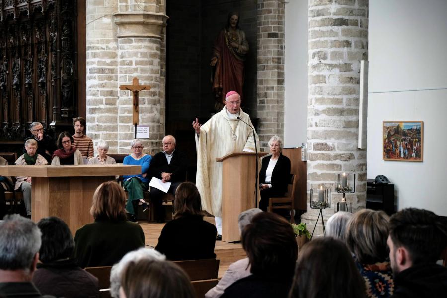 Altaarzegening in Sint-Geertrui © Pastorale zone Leuven aan de Dijle