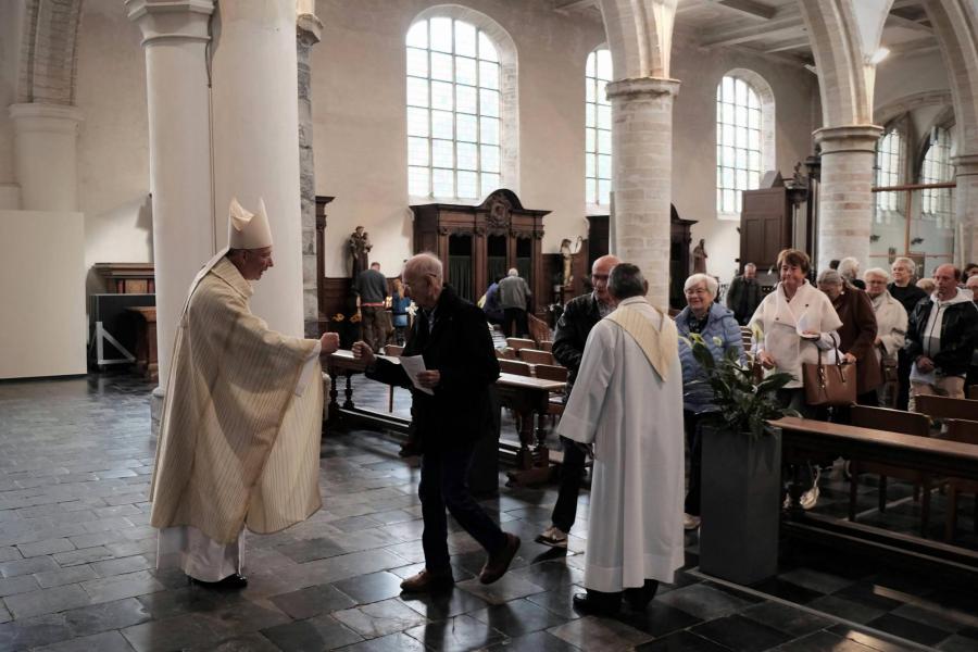 Altaarzegening in Sint-Geertrui © Pastorale zone Leuven aan de Dijle