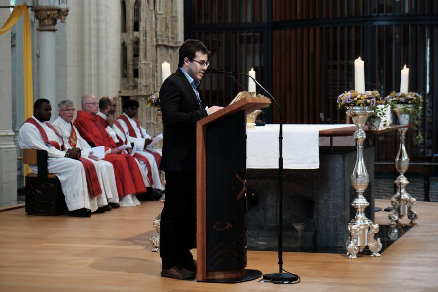 Volwassendoopsels en vormsels in de Sint-Pieterskerk 2023 © Pastorale zone Leuven aan de Dijle