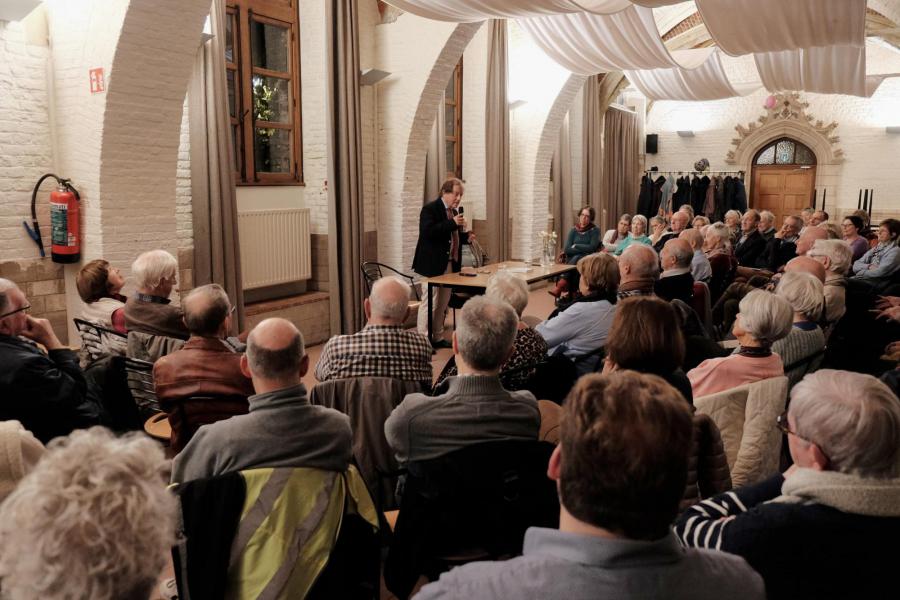 Geertuicafé. Met Rik Torfs op bezoek in het Vaticaan © Pastorale zone Leuven aan de Dijle