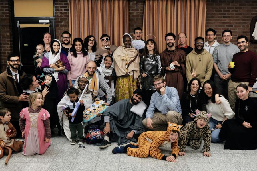 Allerheiligen potluck-etentje © Pastorale zone Leuven aan de Dijle