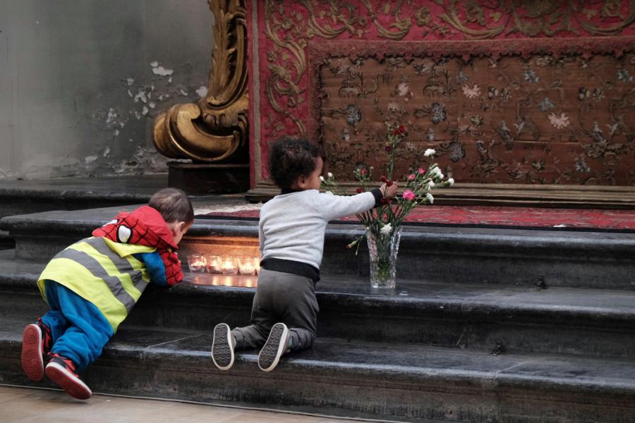Aanbiddingsmoment voor kinderen © Pastorale zone Leuven aan de Dijle