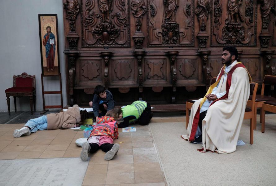 Aanbiddingsmoment voor kinderen © Pastorale zone Leuven aan de Dijle