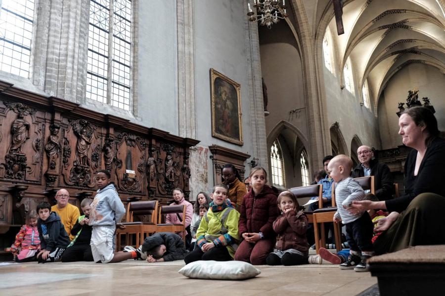 Aanbiddingsmoment voor kinderen © Pastorale zone Leuven aan de Dijle