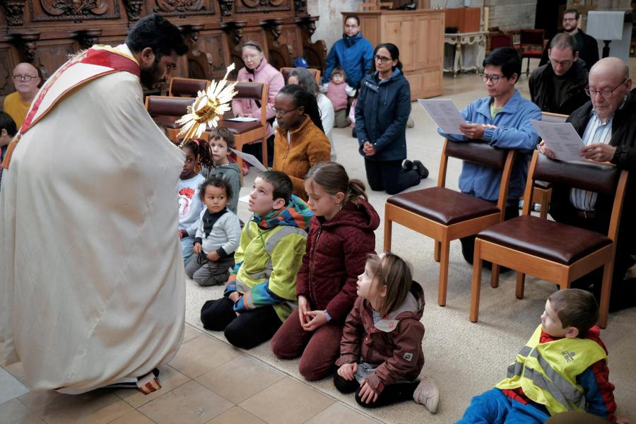 Aanbiddingsmoment voor kinderen © Pastorale zone Leuven aan de Dijle