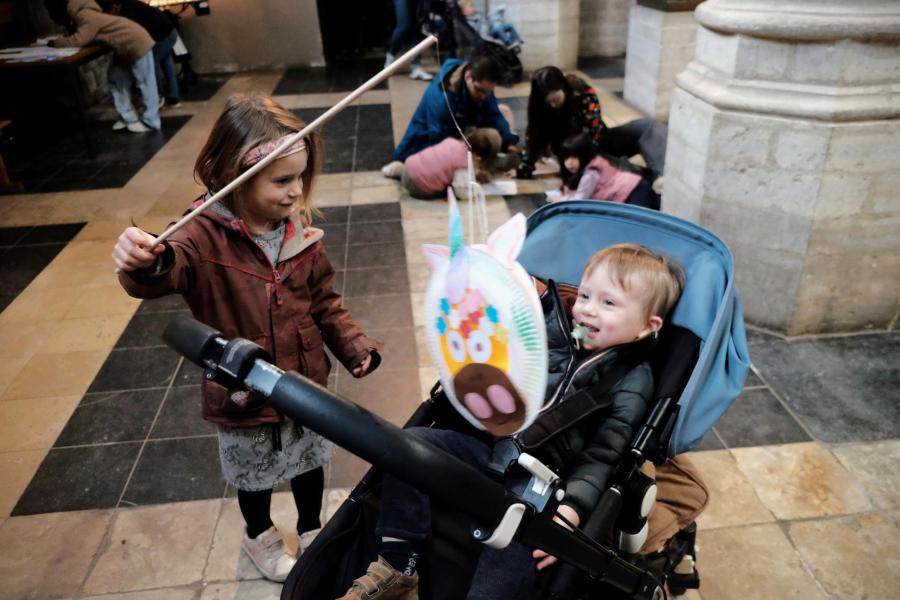 Sint-Maarten Lantaarnwandeling 2025 © Pastorale zone Leuven aan de Dijle