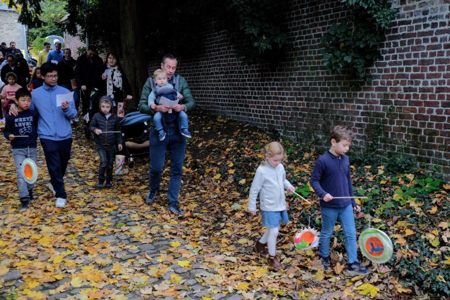 Sint-Maarten Lantaarnwandeling 2025 © Pastorale zone Leuven aan de Dijle