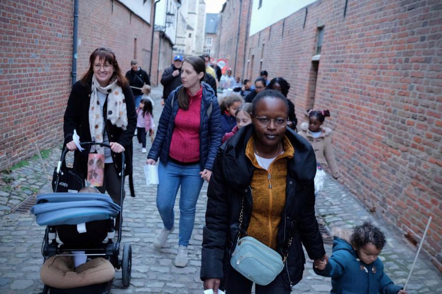 Sint-Maarten Lantaarnwandeling 2025 © Pastorale zone Leuven aan de Dijle