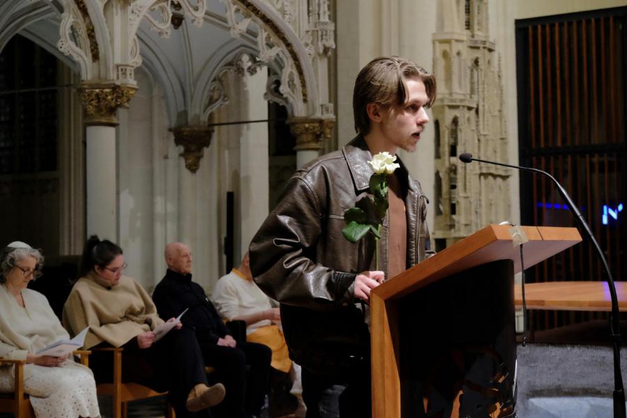 Interlevensbeschouwelijke vredesviering 2025 © Pastorale zone Leuven aan de Dijle