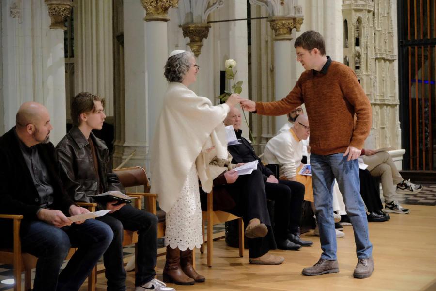 Interlevensbeschouwelijke vredesviering 2025 © Pastorale zone Leuven aan de Dijle