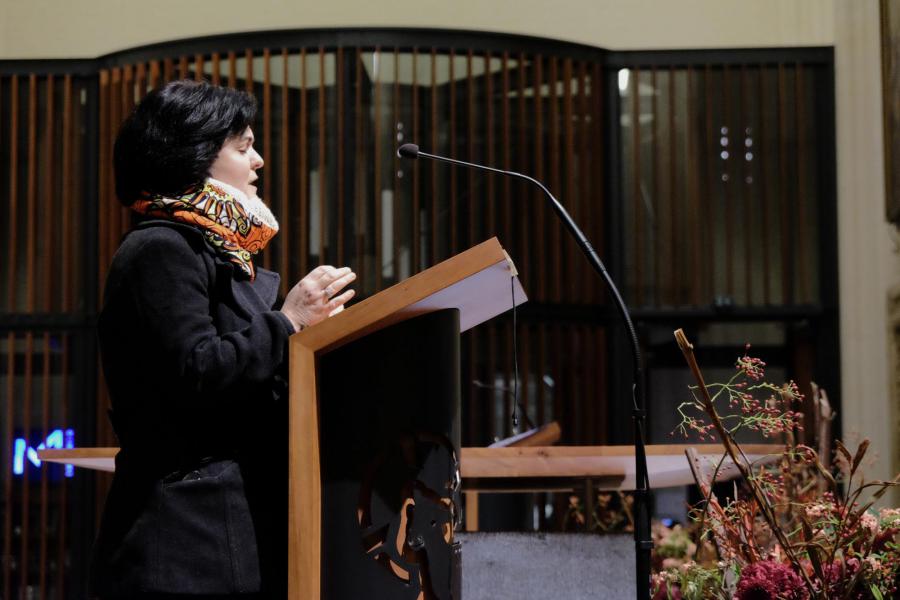 Interlevensbeschouwelijke vredesviering 2025 © Pastorale zone Leuven aan de Dijle