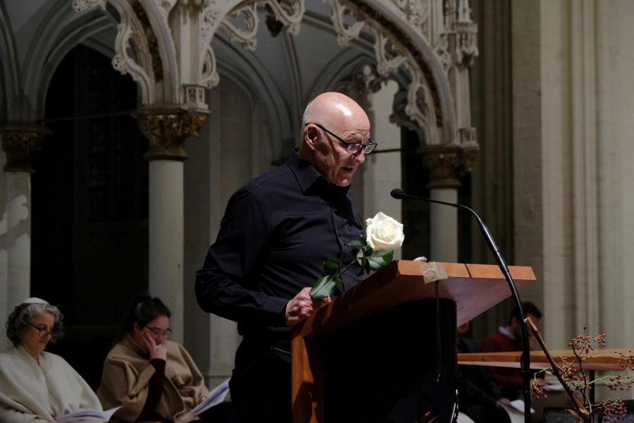 Interlevensbeschouwelijke vredesviering 2025 © Pastorale zone Leuven aan de Dijle