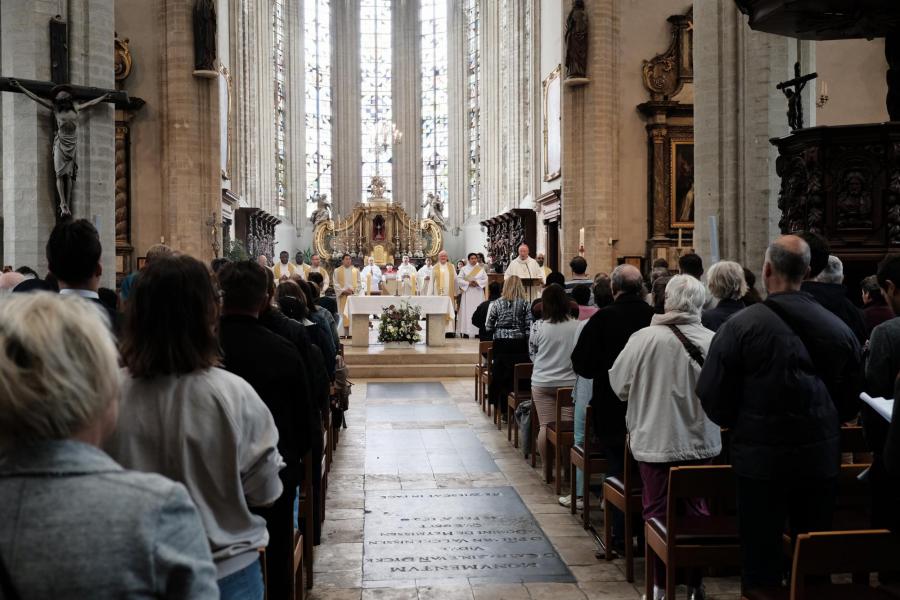 Sacramentsdag in Leuven 2024 © Pastorale zone Leuven aan de Dijle