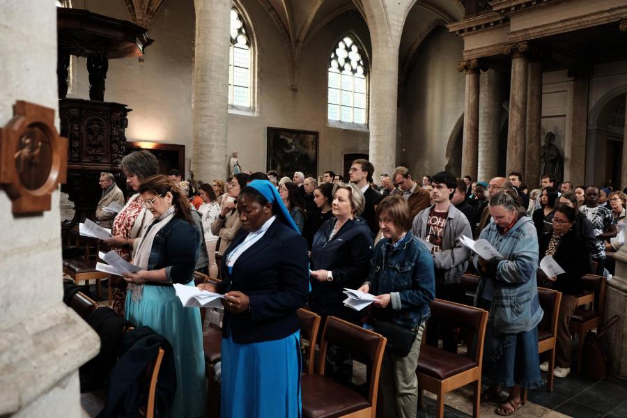 Sacramentsdag in Leuven 2024 © Pastorale zone Leuven aan de Dijle