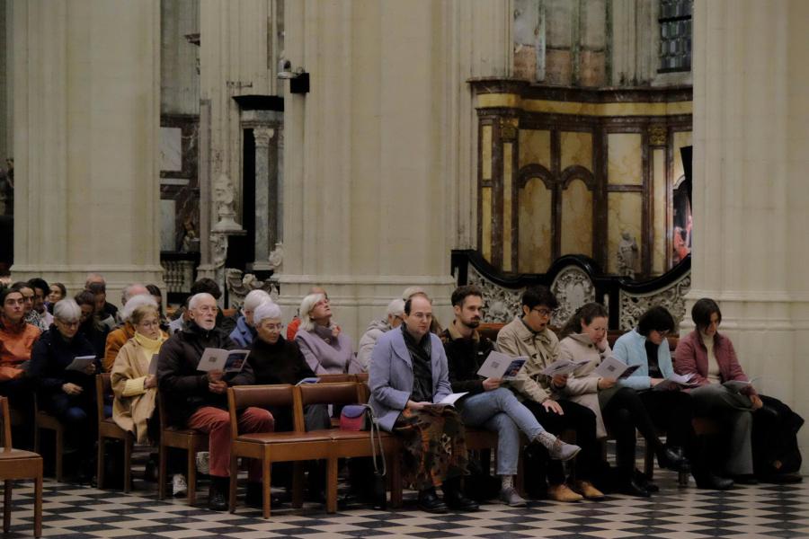 Interlevensbeschouwelijke vredesviering 2025 © Pastorale zone Leuven aan de Dijle