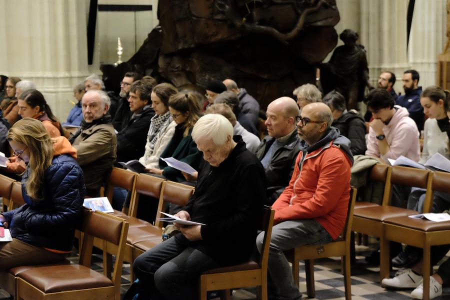 Interlevensbeschouwelijke vredesviering 2025 © Pastorale zone Leuven aan de Dijle