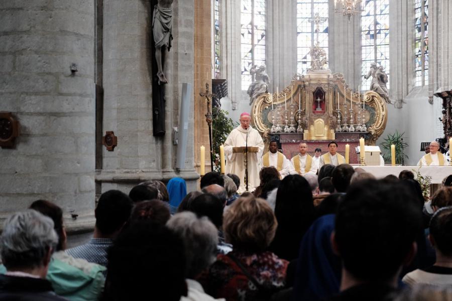 Sacramentsdag in Leuven 2024 © Pastorale zone Leuven aan de Dijle
