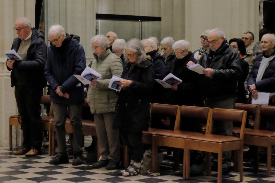 Interlevensbeschouwelijke vredesviering 2025 © Pastorale zone Leuven aan de Dijle